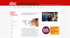 Desktop Screenshot of abclanguagesf.com